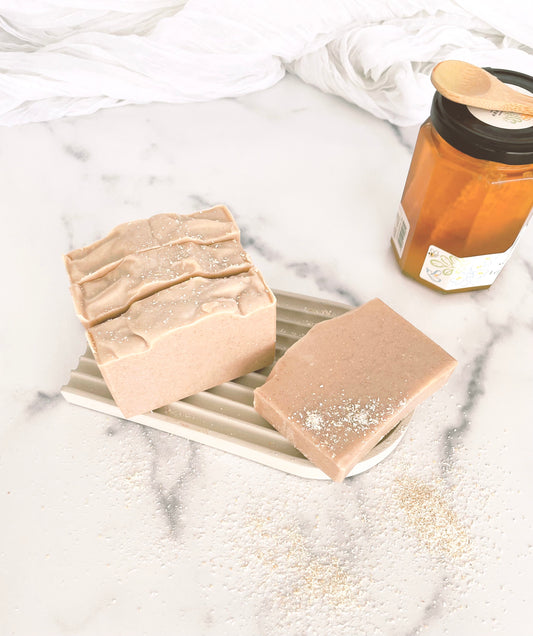 Honey + Oat Milk Handmade Soap